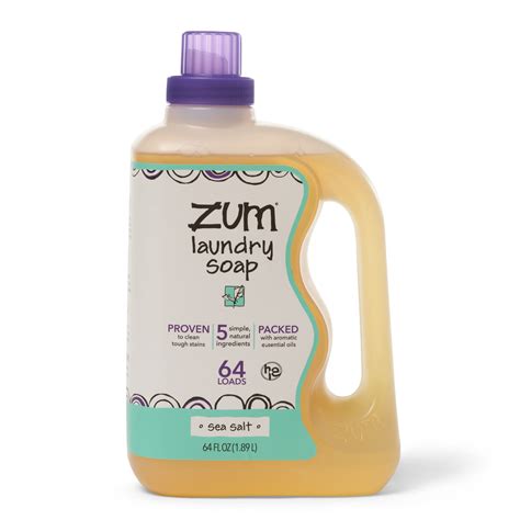 Buy Zum Clean Laundry Soap - Sea Salt - 64 fl oz Online at desertcartFiji