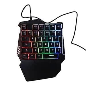 Amazon.in: Buy Goshyda RGB Gaming Keyboard, Professional Ergonomic ...