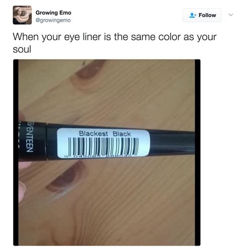emo makeup meme