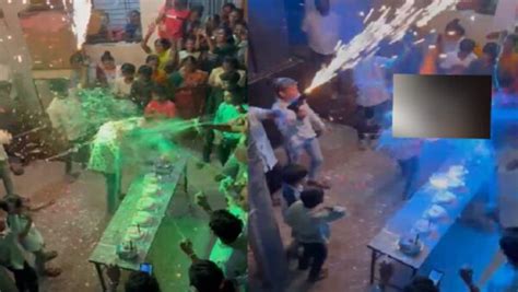 Wardha Video : केक कापायला गेला अन् तोंडच जळालं, बर्थडे बॉयसोबत काय ...