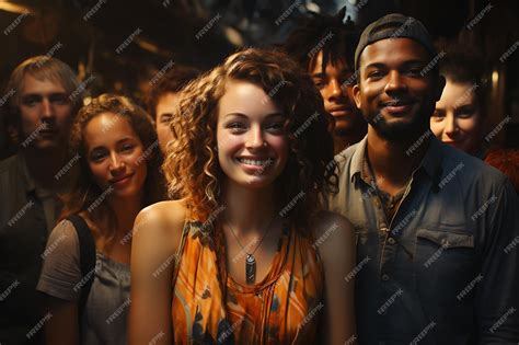 Premium AI Image | a group of people of different nationalities such as ...