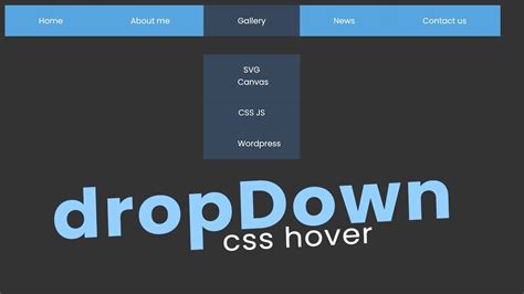 Image result for Dropdown in HTML/CSS