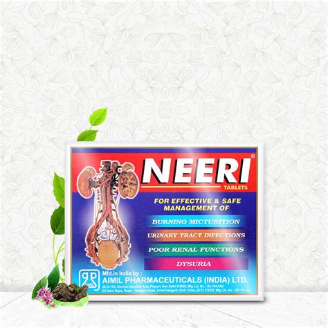 Buy Neeri Tablet, Ayurvedic Tablet For Online India – AIMIL