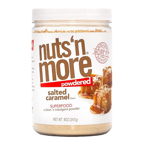 Buy Nuts ‘N More Salted Caramel Peanut Butter Powder, All Natural Keto ...