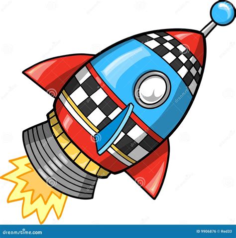 Cute Rocket Clipart
