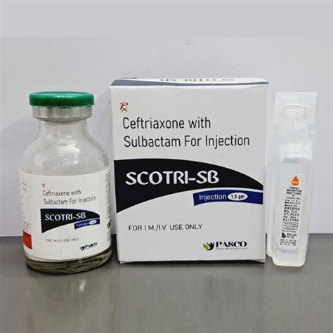 SCOTRI-SB 1.5gm Injection METLAR FORMULATIONS