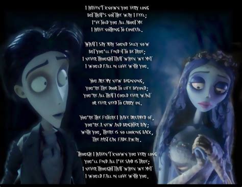 Image result for The Corpse Bride by Tim Burton Wedding Vows