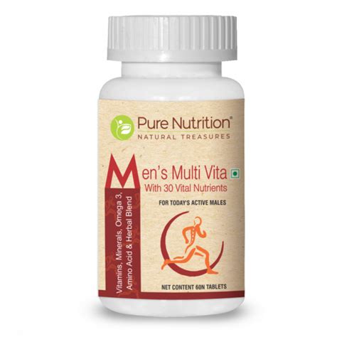 Pure Nutrition Men's Multi Vita (60 Tablets) – Greenleafdrugstore
