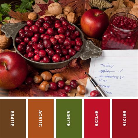 Thanksgiving Color Palette