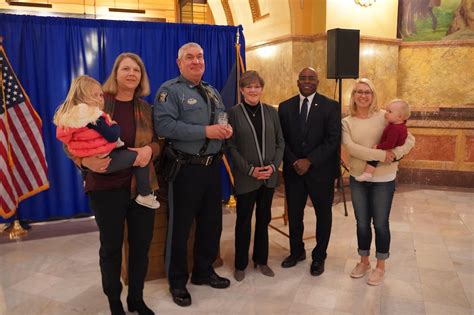 Governor honors Trooper who risked his life to help stranded driver ...