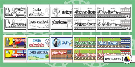 Train Station Dramatic Play Signs (teacher made) - Twinkl
