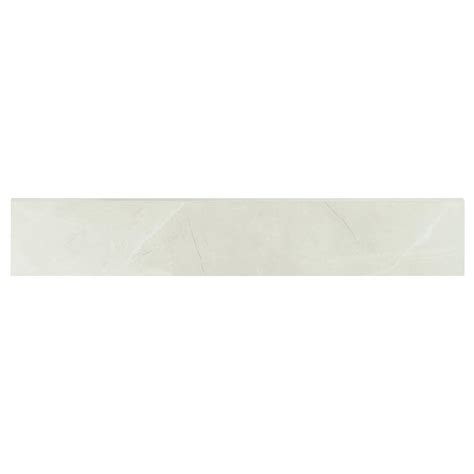 Buy Madison Luna 3 in. x 18 in. Polished Porcelain Bullnose Wall Tile ...