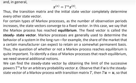Image result for Markov Chain Transition Matrix Example