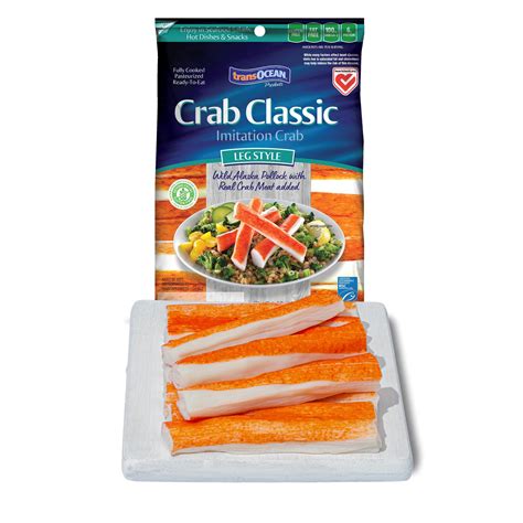 Transocean Crab Classic Imitation Crab, Leg Style