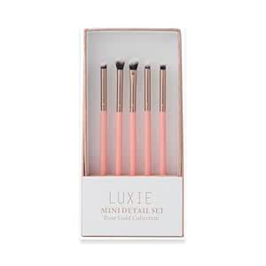 LUXIE MINI DETAIL BRUSH SET - ROSE GOLD : Amazon.in: Beauty