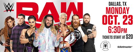 WWE: MONDAY NIGHT RAW | American Airlines Center