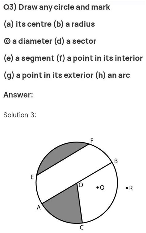 Draw a circle with centre o, a diameter ab a chord cd, a radius of ...