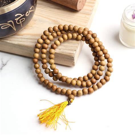 Buy Chandan Jaap Mala 108 Beads for Meditation - Divine Hindu