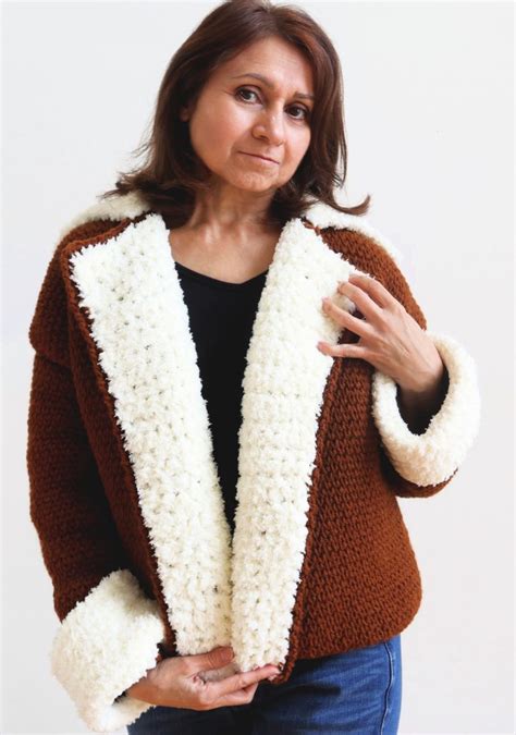 Crochet Jacket Free Pattern - Crazy Cool Crochet