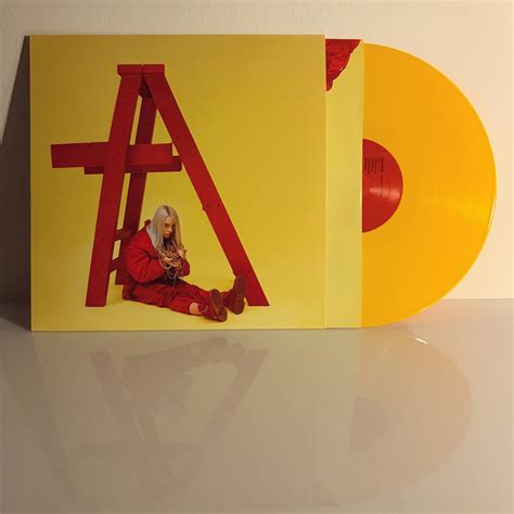 Billie Eilish Yellow Vinyl Makes Me Happy 😊 : r/vinyl