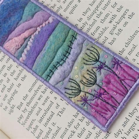 Image result for Felted Bookmarks