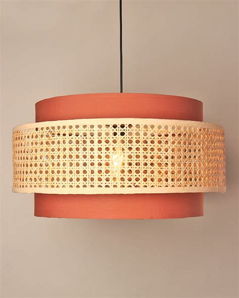Cane Webbing Lamp | Modern Pendant Lamps – Habere India