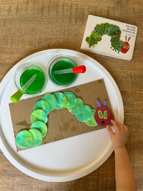 THE VERY HUNGRY CATERPILLAR ACTIVITY 🐛 | Hungry caterpillar craft ...