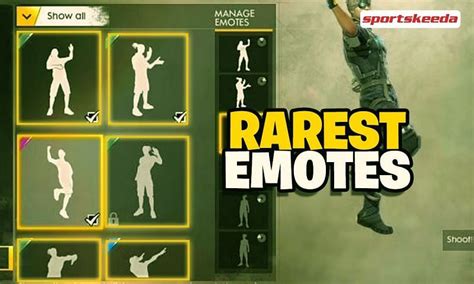 5 rarest Free Fire emotes as of May 2021