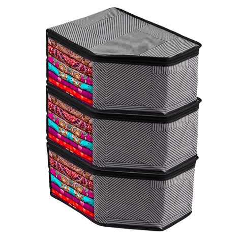 Kuber Industries Blouse Cover | Zipper Clothes Storage Bag | Non-Woven ...