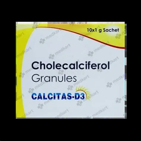 Buy Calcitas Sachet 1 Gm Online at Best Price | Medkart