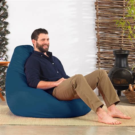 Buy Bean Bag Bazaar Recliner Gaming Bean Bag Chair, Teal Green, Large ...