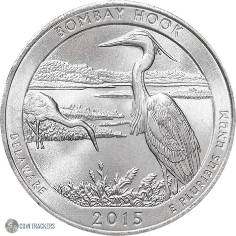 2015 D Bombay Hook Delaware Quarter Value | CoinTrackers