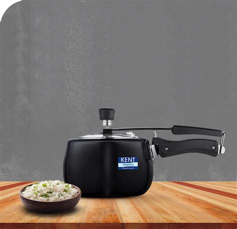 KENT Hard Anodised Cooker with SS Inner Lid 3L - Price, Reviews, Features