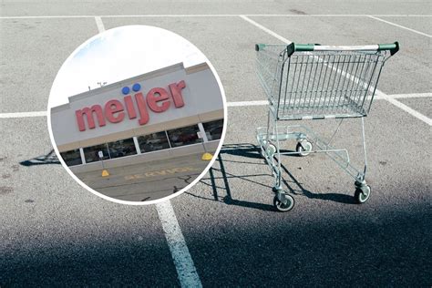 Did Someone Crash Into The Meijer Gas Station Sign on Penn?