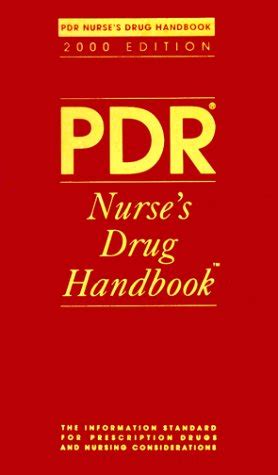 Buy PDR Nurse′s Handbook 2000 (PDR Nurse's Drug Handbook) Book Online ...
