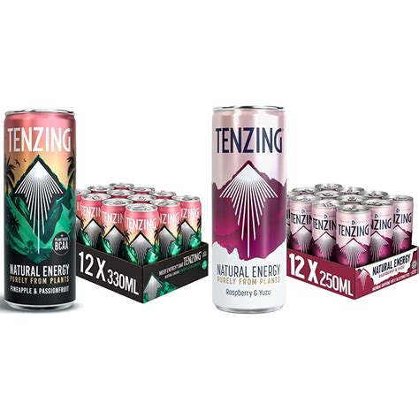 Buy TENZING Natural Energy Drink, Based, Vegan, & Gluten Free Drink ...