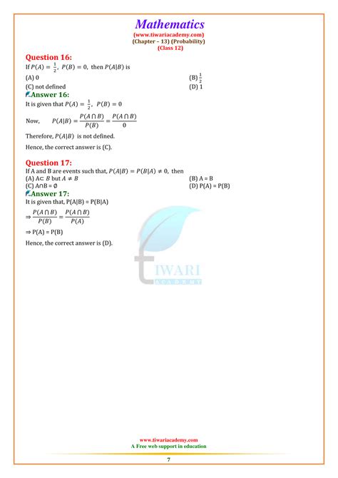 Image result for Class 12 Maths Chapter 13 Solutions