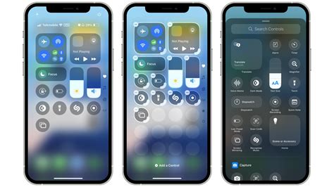 Image result for iOS 18 Control Center Layout