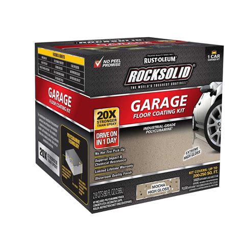 Rust-Oleum 60009 Rocksolid Garage Floor Coating Kit - Shop Hardware ...