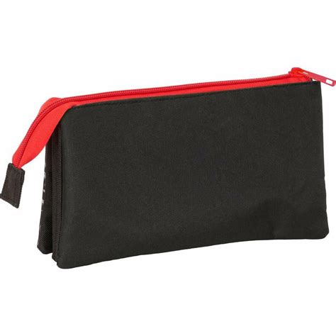 Spiderman Spider-Man Dreifaches Mehrzweck-Etui Schwarz 22 X 12 X 3 Cm ...