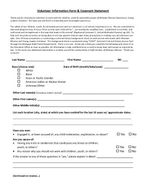 Non Profit Membership Application Template | pdfFiller