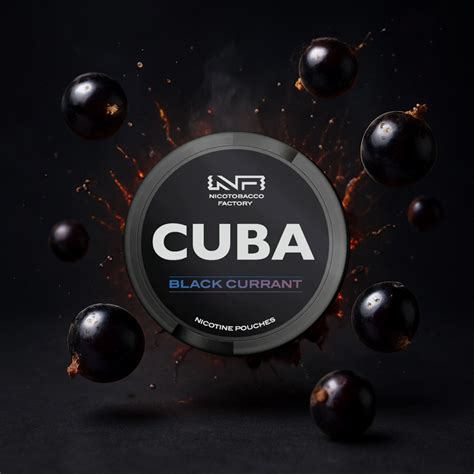 CUBA Black Blackcurrant Snus | Fruit Nicotine Pouches by CUBA – The ...