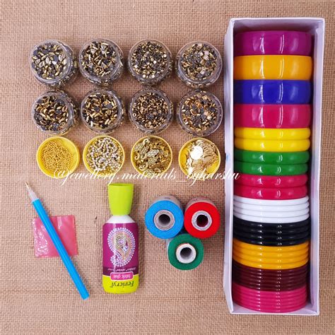 Silk Thread Bangles Making Basic Kit – Harshu's Craft Store