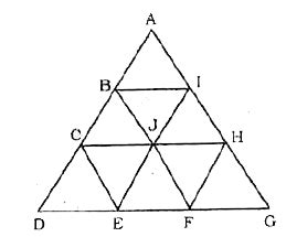 Find the number of triangles in the given figure
