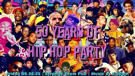 50 Years Of Hip Hop Party, Strange Brew Pub, Norwich, 26 September to ...