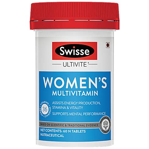 Buy Swisse Ultivite - Women's Multivitamin Tablets, 36 Herbs, Vitamins ...
