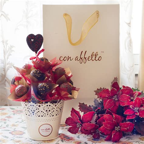 Delicious Edible Bouquets - Cake Pops, Cookies & More | Con Affetto