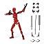 Buy qwik3D Dummy13 Fully Articulated Action Figure | 3D Printed Robot ...