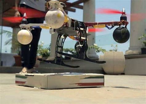 Mumbai eatery delivers pizza using a drone! - Rediff.com Business