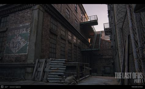 Trevor Cotich - The Last of Us Part 1: Quarantine Zone Alley and Overpass Material Work
